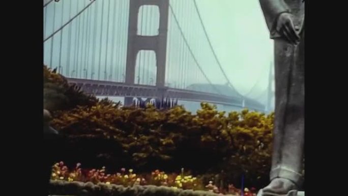 旧金山，美国1979，金门大桥3
