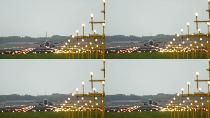 客机降落在阿姆斯特丹机场