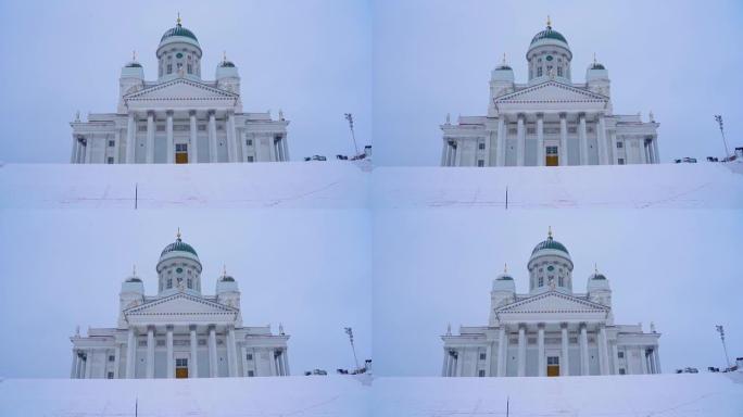 芬兰赫尔辛基大教堂,