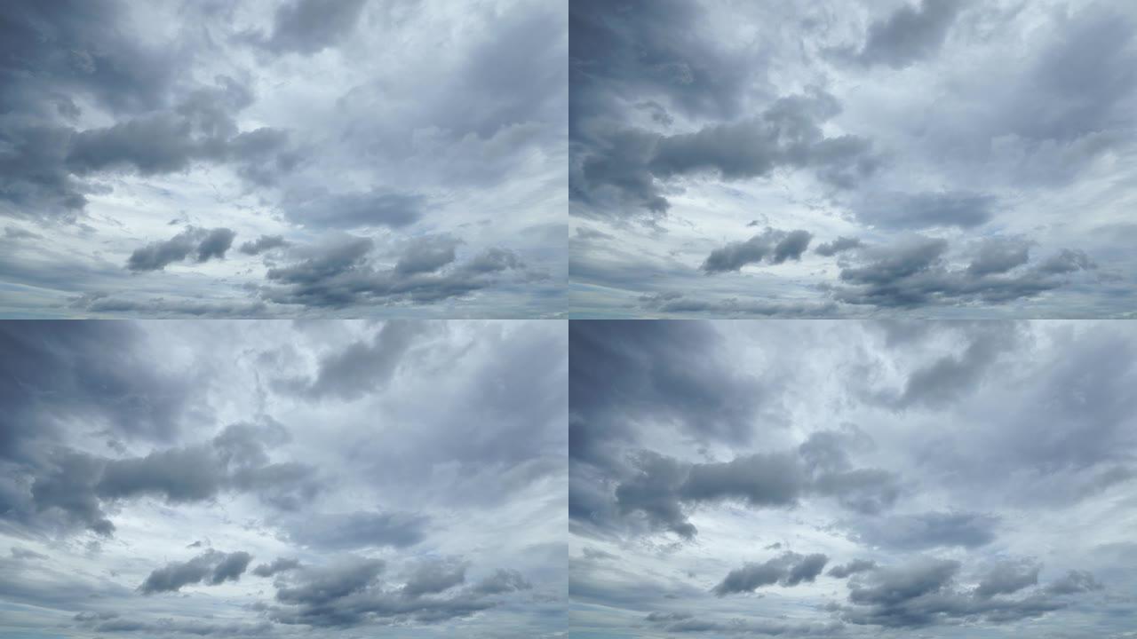多云天空的景观风云变幻国际局势