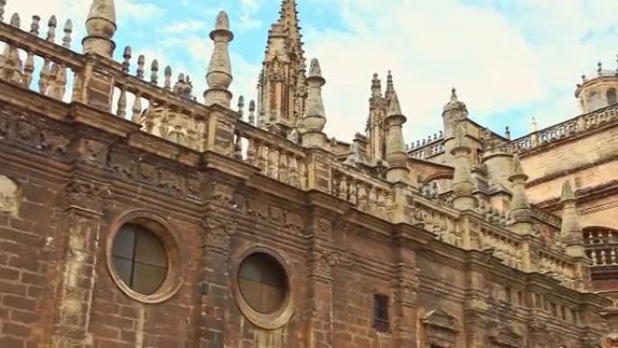 西班牙塞维利亚大教堂关闭