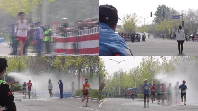通州马拉松赛跑体育运动城市副中心健康北京