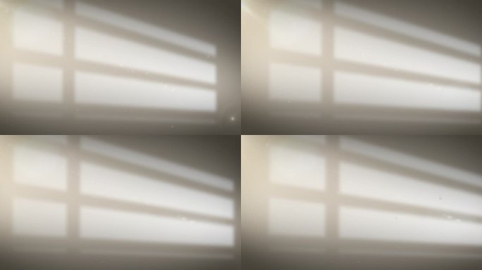 窗户投影03建筑物光影变化 斑驳的影子