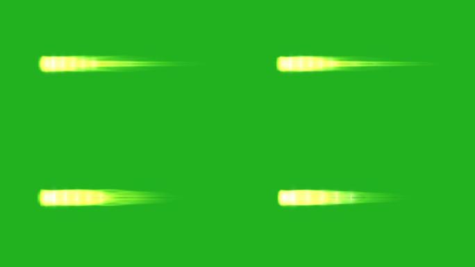 喷气发动机绿屏运动图形