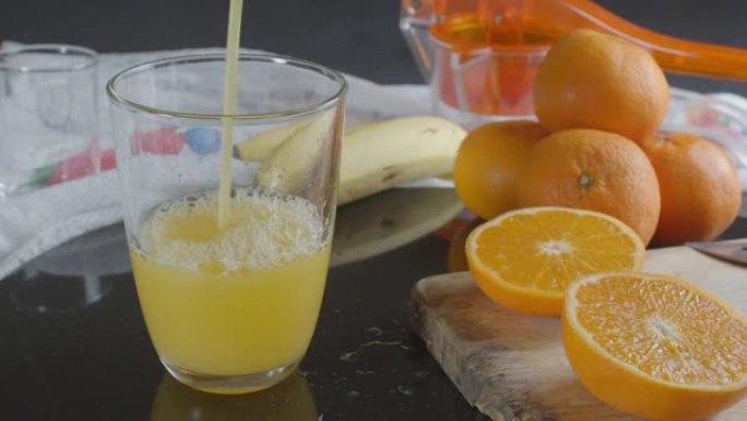 准备新鲜橙汁