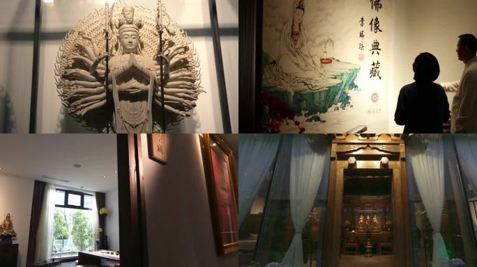 各种寺庙佛像阁展览厅