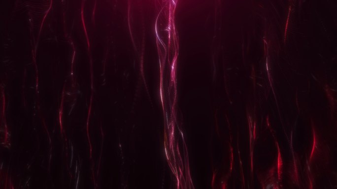 紫红色粒子丝带旋转