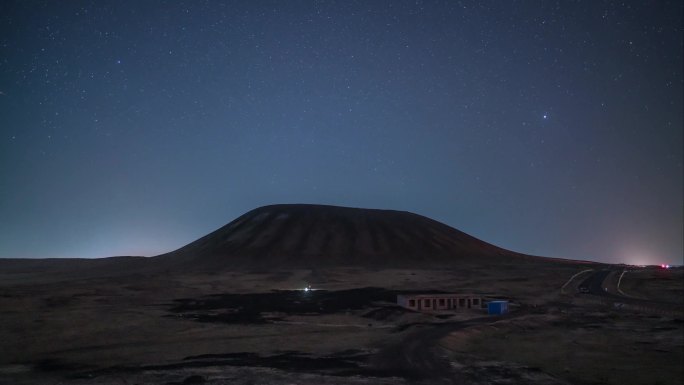 乌兰哈达-5号火山-星空_1