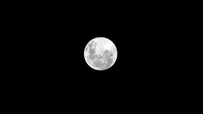 粉色超级月亮。从南半球看满月。令人惊叹的月球粗糙的表面充满了来自宇宙的陨石和撞击我们的卫星月球的陨石