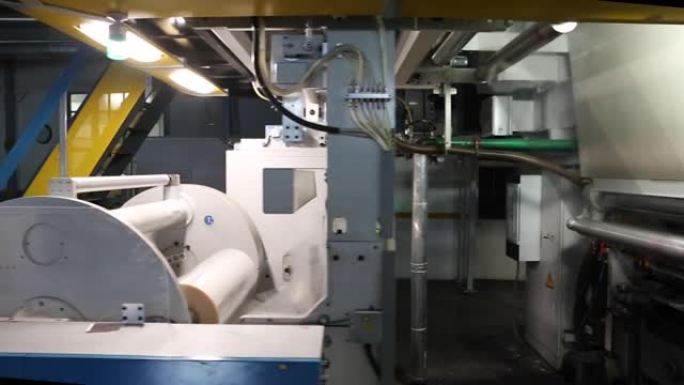 包装厂机器生产线库存视频