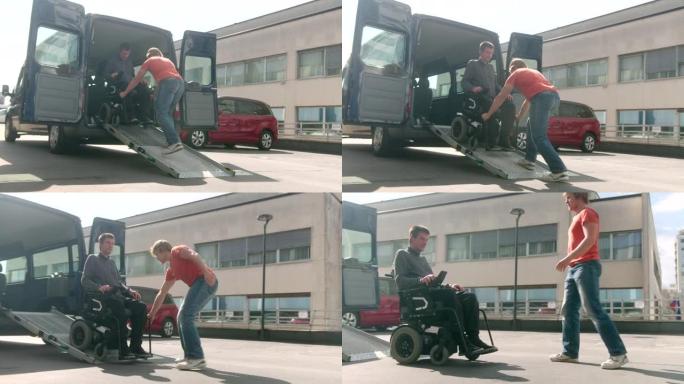 轮椅无障碍车辆