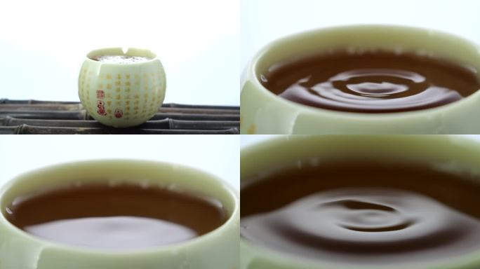 水滴音效 一滴茶 茶水 茶叶 品茶