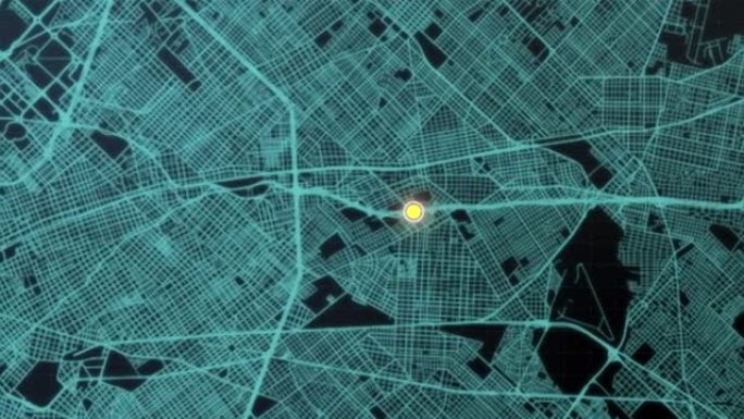 未来数字城市地图全球定位系统