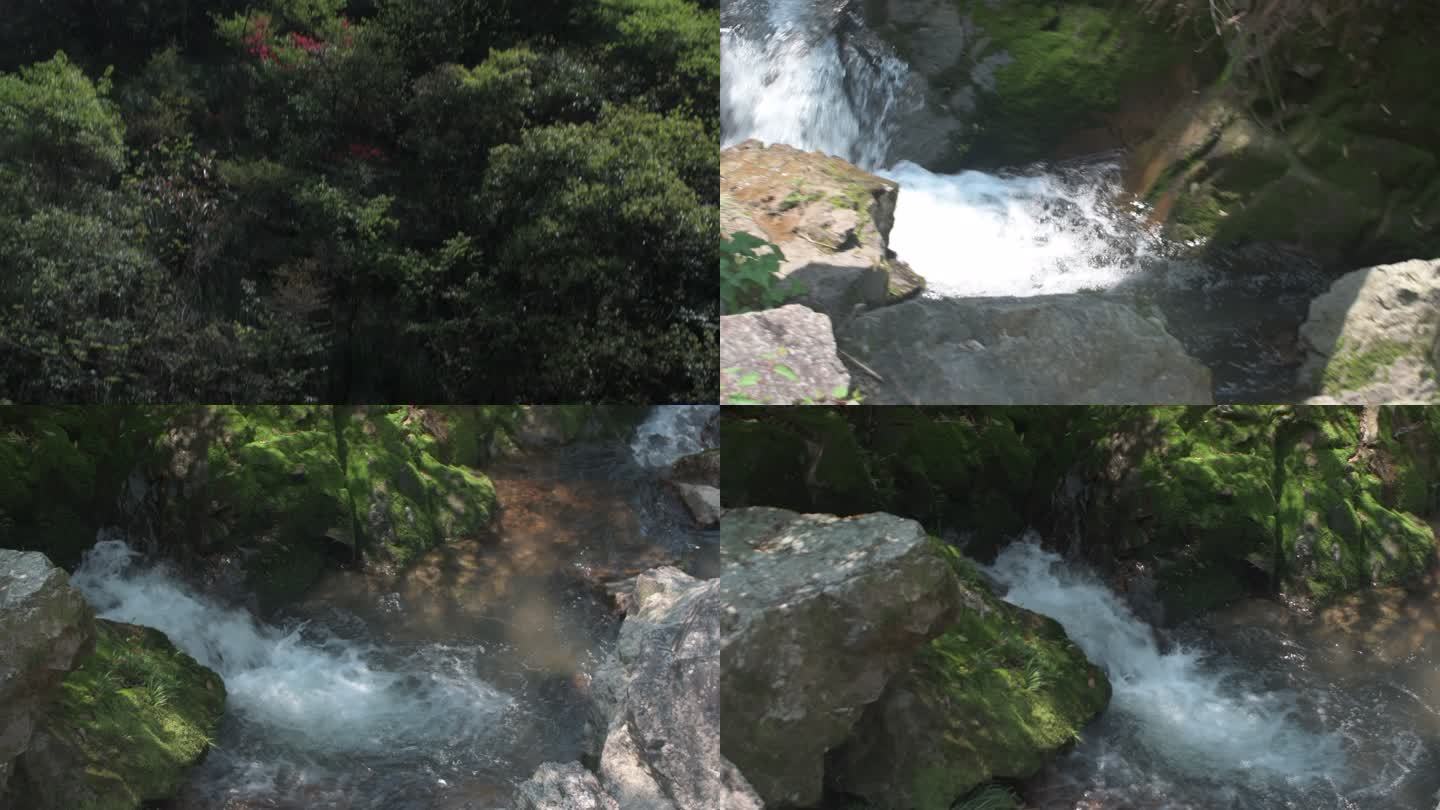 高山峡谷流水潺潺