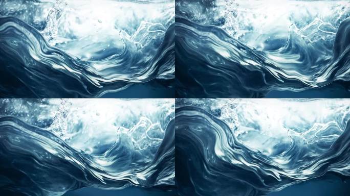 抽象 海浪 大海 波涛