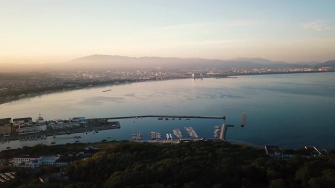 福冈县福津市津崎市的福津市景