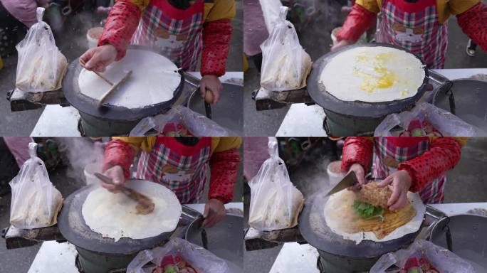 山东小吃煎饼果子制作方法