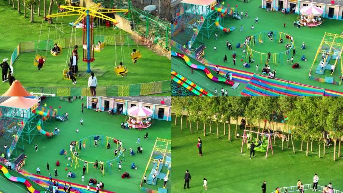 开心岛游乐园航拍9