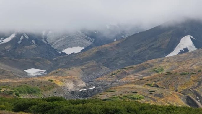 堪察加半岛的野生地形