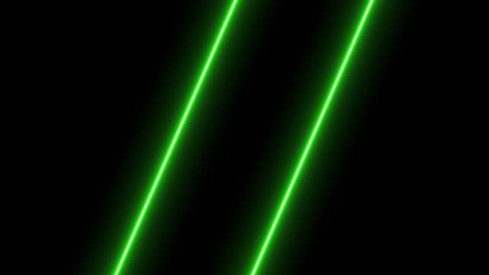 绿色发光棒电动动画运动图形