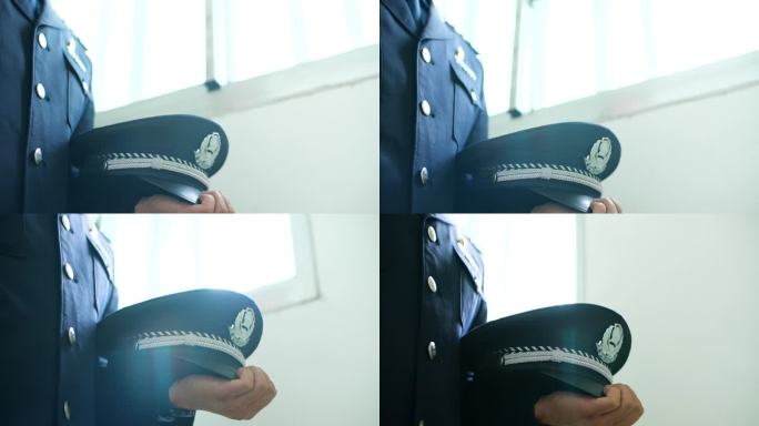 警察素材 警察宣誓 警察敬礼 警服