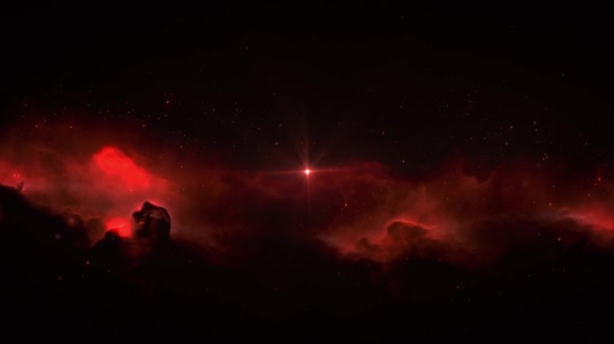 走向外太空宇宙起源中的红色新星系