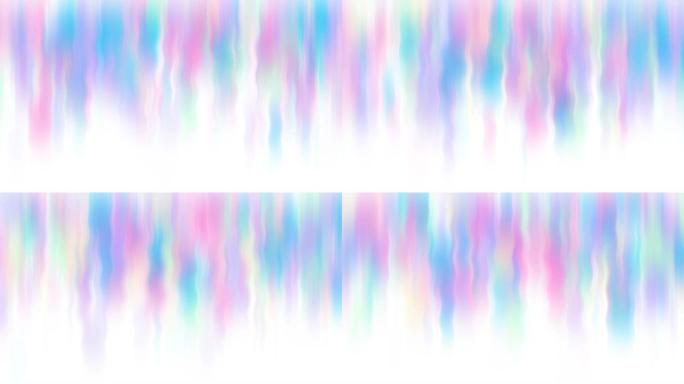 有机漩涡和油漆背景。Aquarelle flow无缝环路。柔和的调色板颜色。