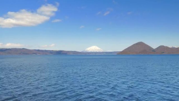 日本北海道洞谷湖。