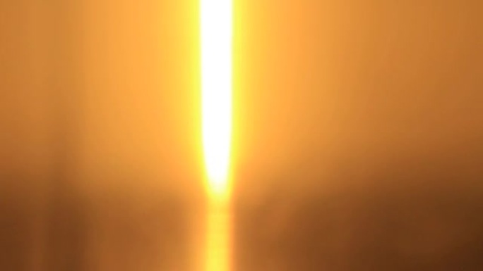 闪耀橙色光抽象效果视频背景