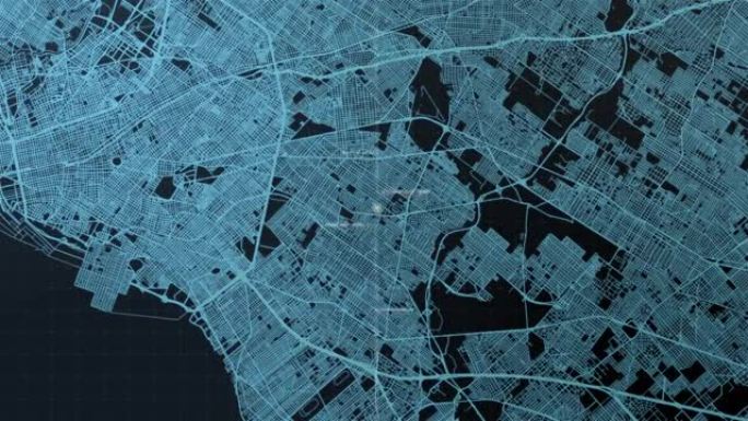 未来数字城市地图全球定位系统
