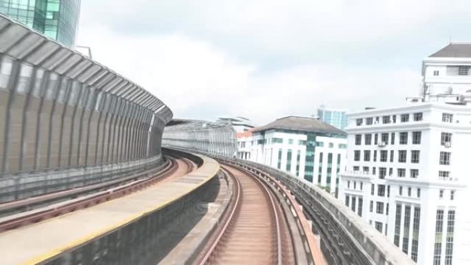 吉隆坡的捷运单轨列车