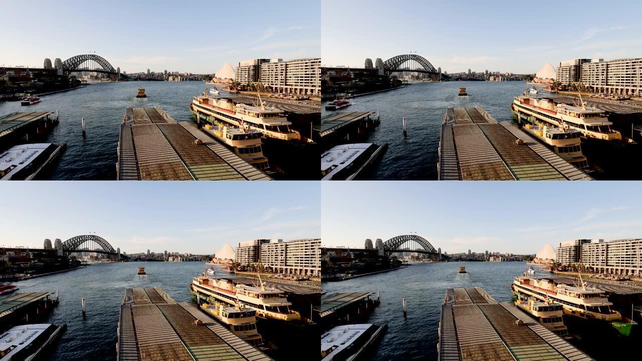 澳大利亚新南威尔士州环形码头的镜头