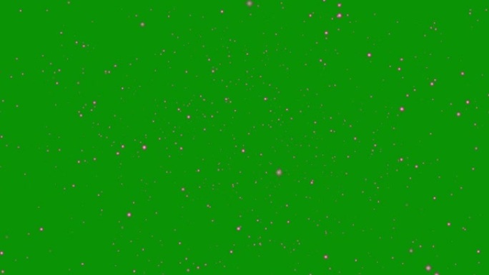 星星在绿屏背景动画上闪耀效果。闪烁节日或节日装饰。圣诞红星辉光4k动画。色度键无缝循环。流星