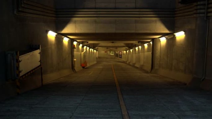 地下停车场入口地下停车场入口