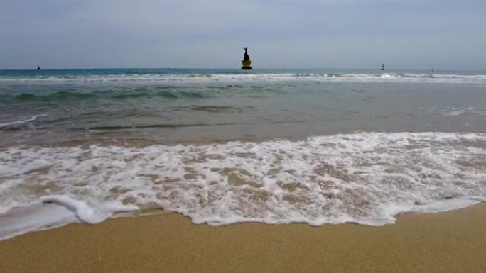 亚洲釜山海云台海滩风景