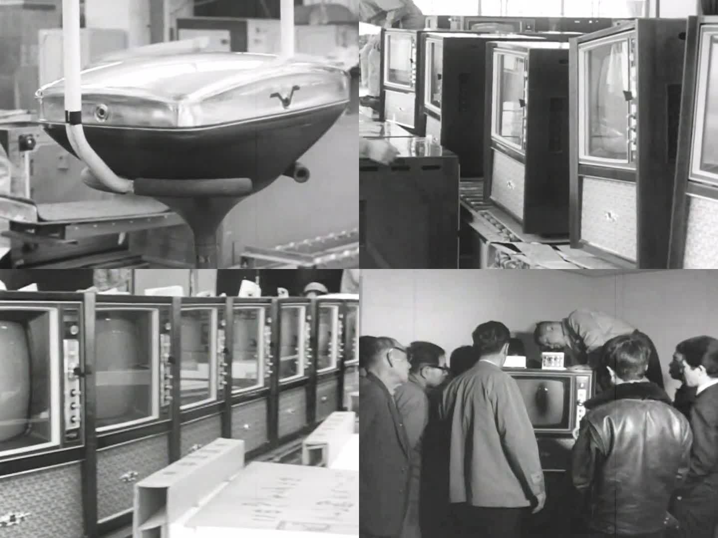 1966年日本彩色电视机生产
