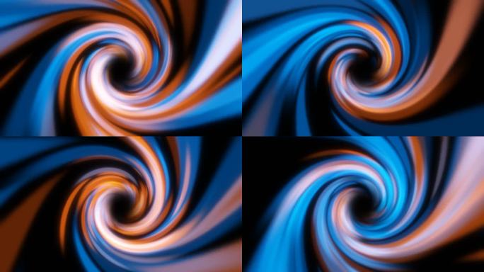 循环黑洞宇宙扭曲螺旋光线
