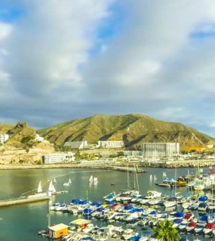 波多黎各镇，西班牙大加那利岛上著名的旅游胜地
