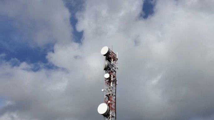 电话广播通讯天线塔，电磁波污染