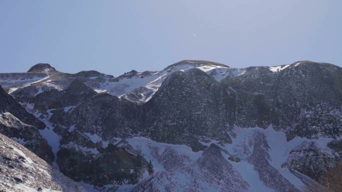 长白山冬季雪景