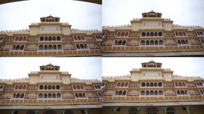 印度斋浦尔市的哈瓦玛哈宫或风宫。