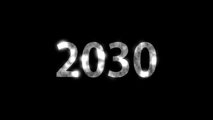 2030文本动画运动图形