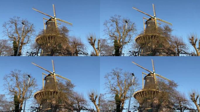 windmill de Windhond是沃尔登市的历史特色