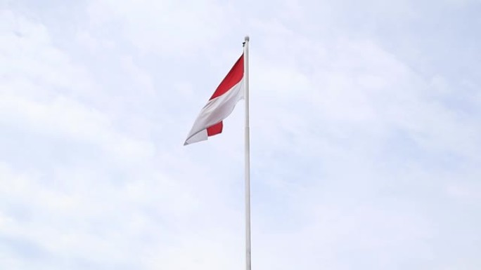 红白印尼国旗遭撕毁