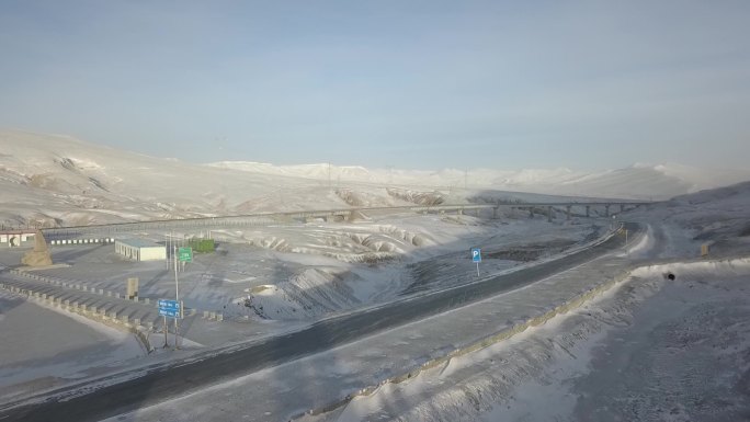 冬季青藏铁路2