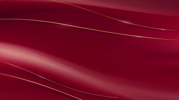 金红色质感线条曲线图形背景