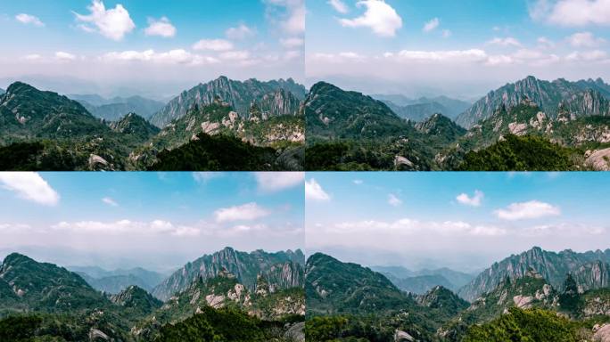 【4K】黄山山脉云海延时摄影
