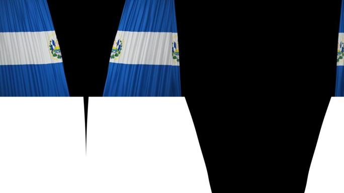 萨尔瓦多旗窗帘布