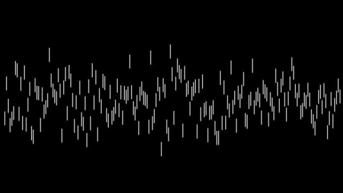 声波音频信号跳动弹跳视频素材
