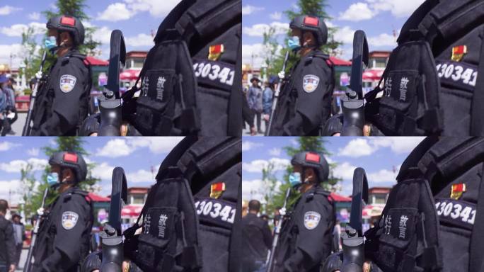 安保工作 治安管理 城市护卫 人民警察